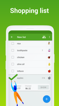 Télécharger Listonic: Grocery List App Shopping pour Android Capture d'écran 2