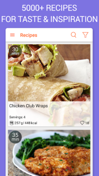 Télécharger Recipe Calendar - Meal Planner Nourriture et boissons pour Android Capture d'écran 5