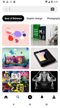 Télécharger Behance – Creative Portfolios Art et design pour Android Capture d'écran 2