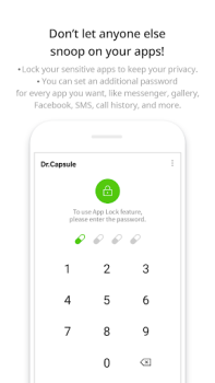 Télécharger Dr.Capsule  Antivirus, Cleaner Outils pour Android Capture d'écran 3
