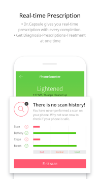Télécharger Dr.Capsule  Antivirus, Cleaner Outils pour Android Capture d'écran 6