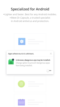 Télécharger Dr.Capsule  Antivirus, Cleaner Outils pour Android Capture d'écran 7
