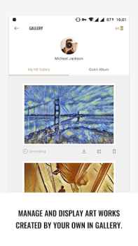 Télécharger AI Art Image Generator – GoArt Photo pour Android Capture d'écran 2