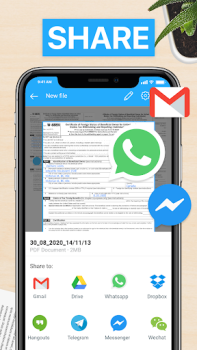 Numérisation de PDF TapScanner
