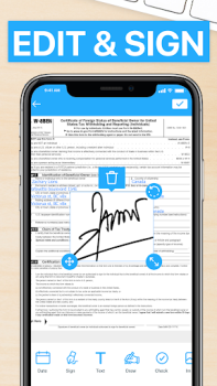 Numérisation de PDF TapScanner