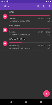 Télécharger LibreTorrent Lecteurs et éditeurs de vidéos pour Android Capture d'écran 2