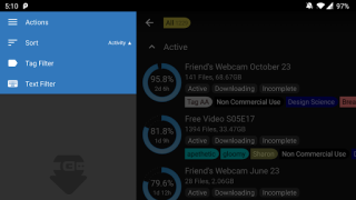 Télécharger BiglyBT, Torrent Downloader Outils pour Android Capture d'écran 6
