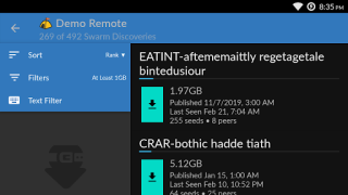 Télécharger BiglyBT, Torrent Downloader Outils pour Android Capture d'écran 7
