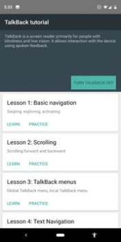 Télécharger Outils d'accessibilité Android Outils pour Android Capture d'écran 2