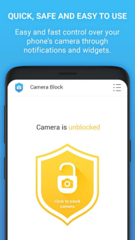 Télécharger Bloqueur Camera - Anti espion Outils pour Android Capture d'écran 3