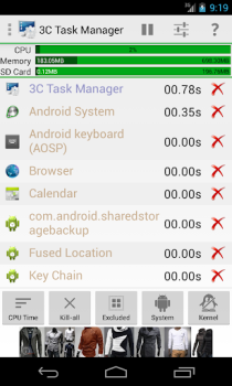 Télécharger 3C Task Manager Outils pour Android Capture d'écran 3