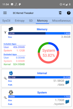 Télécharger 3C System Manager (root) Outils pour Android Capture d'écran 3