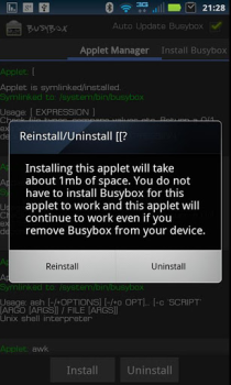 Télécharger BusyBox Outils pour Android Capture d'écran 3