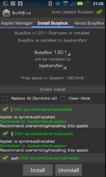 Télécharger BusyBox Outils pour Android Capture d'écran 4