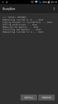 Télécharger BusyBox Outils pour Android Capture d'écran 2