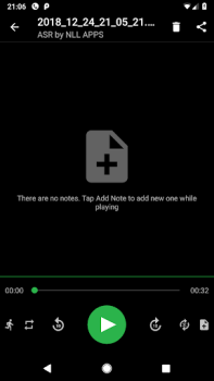 Télécharger Enregistreur vocal - ASR Musique et audio pour Android Capture d'écran 5