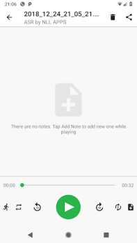 Télécharger Enregistreur vocal - ASR Musique et audio pour Android Capture d'écran 6