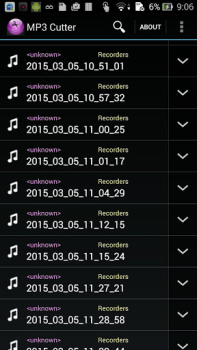 Télécharger Couteau MP3 Musique et audio pour Android Capture d'écran 7
