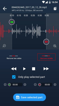 Télécharger Couper musique mp3 & Faire son Musique et audio pour Android Capture d'écran 4