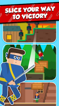 Télécharger Mr Ninja - Puzzles Tranchants Jeux de réflexion pour Android Capture d'écran 4