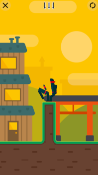 Télécharger Mr Ninja - Puzzles Tranchants Jeux de réflexion pour Android Capture d'écran 5
