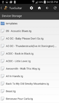 Télécharger TuxGuitar Musique et audio pour Android Capture d'écran 3