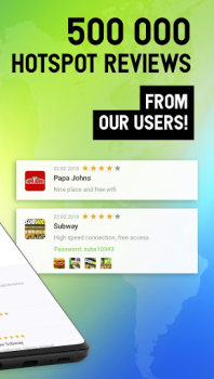 WiFi: hotspots, mots de passe