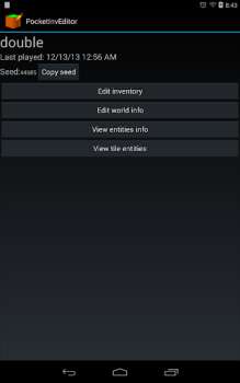 Télécharger PocketInvEditor Outils pour Android Capture d'écran 5