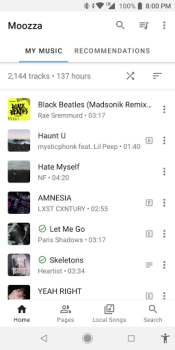 Télécharger Moozza Musique et audio pour Android Capture d'écran 2