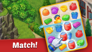 Télécharger Family Hotel: love & match-3 Jeux de réflexion pour Android Capture d'écran 5