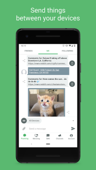 Télécharger Pushbullet: SMS on PC and more Outils pour Android