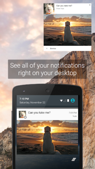 Télécharger Pushbullet: SMS on PC and more Outils pour Android Capture d'écran 3