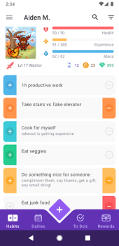 Télécharger Habitica: Gamify your Tasks Travail pour Android Capture d'écran 2