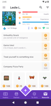 Télécharger Habitica: Gamify your Tasks Travail pour Android Capture d'écran 3