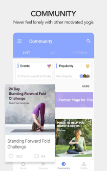 Télécharger Yoga Au Quotidien - Daily Yoga Santé et forme physique pour Android Capture d'écran 6
