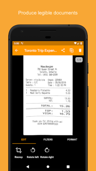 Télécharger Genius Scan - PDF Scanner Affaires pour Android Capture d'écran 2