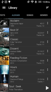 Télécharger GoneMAD Music Player (Trial) Musique et audio pour Android Capture d'écran 3