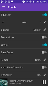 Télécharger GoneMAD Music Player (Trial) Musique et audio pour Android Capture d'écran 7