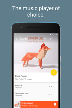 Télécharger Shuttle Music Player (Legacy) Musique et audio pour Android Capture d'écran 5