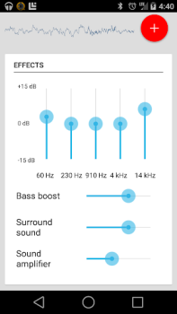 Télécharger Equalizer Musique et audio pour Android Capture d'écran 3
