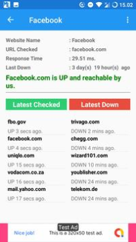 Télécharger Down Or Just Me Outils pour Android Capture d'écran 2
