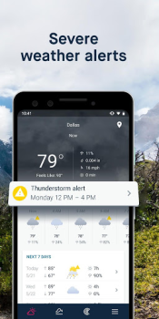 Télécharger WeatherPro: Prévisions & Radar Météo pour Android Capture d'écran 4