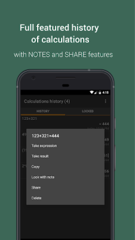 Télécharger Calculatrice Mobi Calculator Outils pour Android Capture d'écran 5