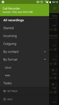 Télécharger Call Recorder - SKVALEX Outils pour Android Capture d'écran 2