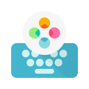 Télécharger  Clavier Fleksy emojis thèmes