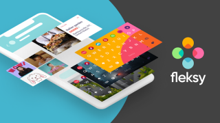 Télécharger Clavier Fleksy emojis thèmes Personnalisation pour Android