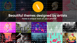 Télécharger Clavier Fleksy emojis thèmes Personnalisation pour Android Capture d'écran 5