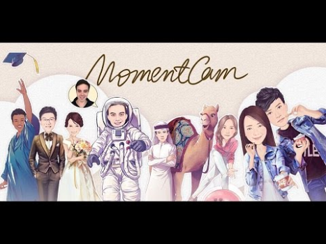 MomentCam Cartoons et Stickers