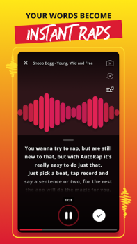 Télécharger AutoRap by Smule Musique et audio pour Android Capture d'écran 3