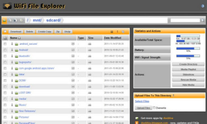 Télécharger Exporateur de Fichiers WiFi Outils pour Android Capture d'écran 3